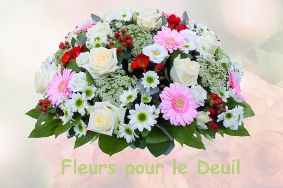 fleurs deuil LEYRIEU